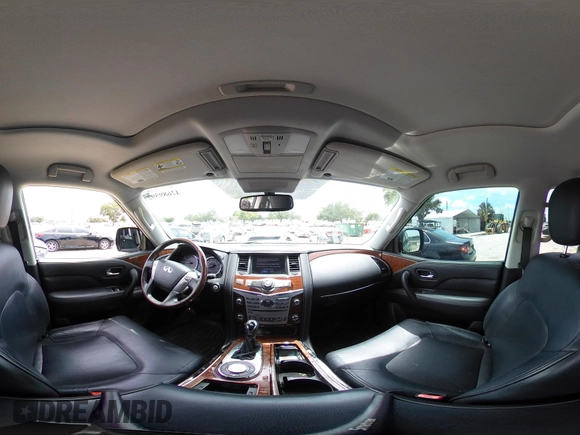 2018 Infiniti QX80 with VIN JN8AZ2NF1J9663338, listed as a IAAI auction lot 42689592 with 69,559 mi miles and . Bid and sale history available at DreamBid. Image 18.