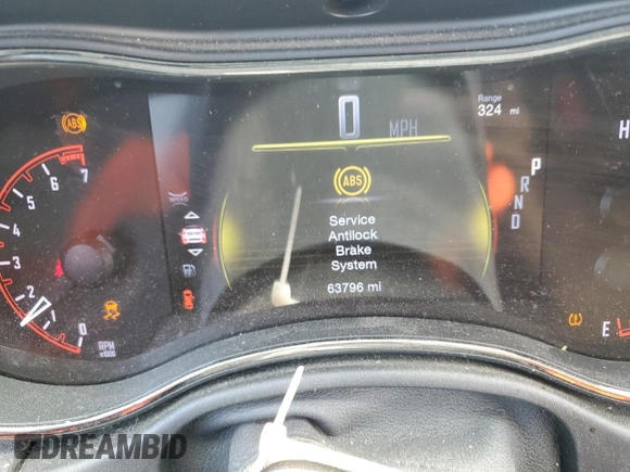 2018 Dodge Durango GT z VIN 1C4RDJDG3JC330448, wystawiony jako Copart lot #52618485 z przebiegiem 63 796 mil mil oraz Szkoda całkowita • Salvage title. Historia ofert i sprzedaży dostępna na DreamBid. Obrazek 9.