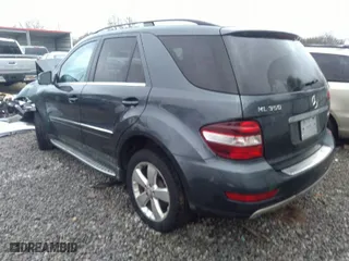 2011 Mercedes-Benz M-Class ML 350 with VIN 4JGBB5GB6BA716451, listed as a IAAI auction lot 40206695 with 160,556 mi miles. Bid and sale history available at carsss.com. Image 3.