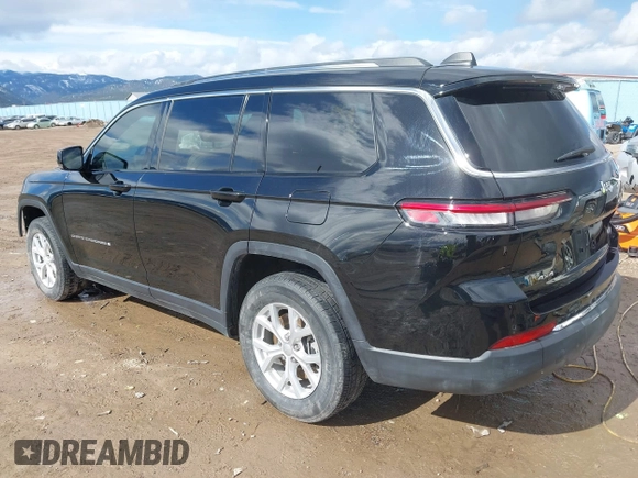 2023 Jeep Grand Cherokee Limited z VIN 1C4RJKBG6P8859034, wystawiony jako IAAI lot #41763549 z przebiegiem 24 476 mil mil oraz . Historia ofert i sprzedaży dostępna na DreamBid. Obrazek 3.