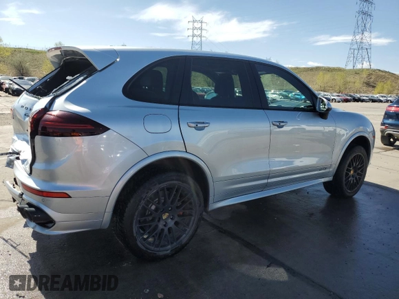2016 Porsche Cayenne GTS with VIN WP1AD2A25GLA78110, listed as a Copart auction lot 55126705 with 118,855 mi miles and Salvage title. Bid and sale history available at DreamBid. Image 3.