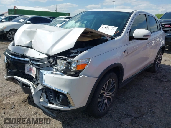 2018 Mitsubishi Outlander ES with VIN JA4AP3AU6JZ002345, listed as a IAAI auction lot 41973962 with 40,014 mi miles and . Bid and sale history available at DreamBid. Image 16.