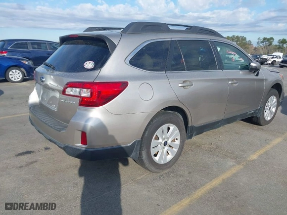 2015 Subaru Outback 2.5i Premium with VIN 4S4BSBFC2F3304949, listed as a IAAI auction lot 41771932 with 125,166 mi miles. Bid and sale history available at carsss.com. Image 4.