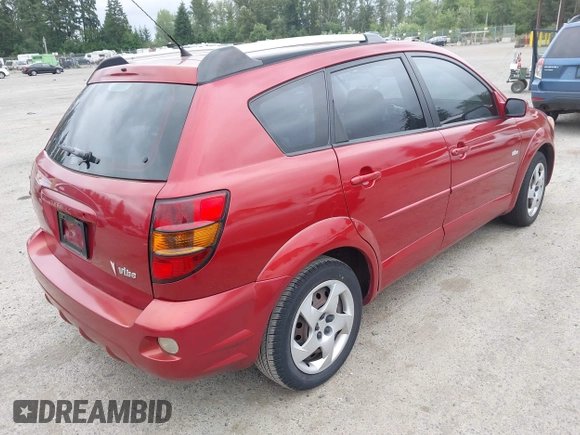 2005 Pontiac Vibe with VIN 5Y2SL63805Z447225, listed as a IAAI auction lot 42699821 with 128,130 mi miles and . Bid and sale history available at DreamBid. Image 4.