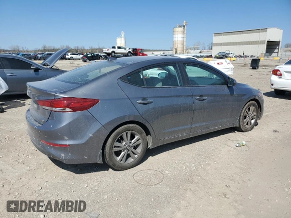 2018 Hyundai Elantra SEL with VIN 5NPD84LF0JH341288, listed as a Copart auction lot 52116945 with 98,365 mi miles and Salvage Title. Bid and sale history available at carsss.com. Image 3.