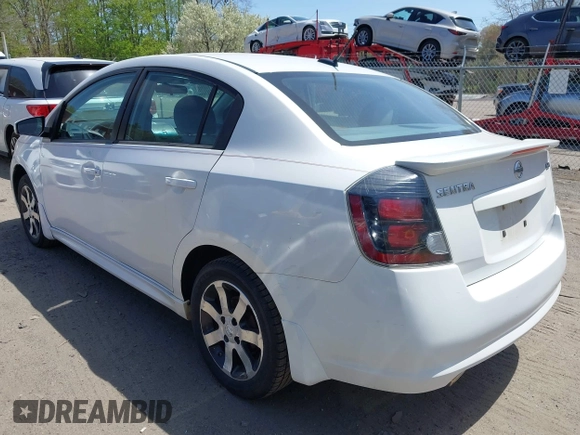 2012 Nissan Sentra SR with VIN 3N1AB6AP3CL730055, listed as a IAAI auction lot 42128245 with 56,368 mi miles and . Bid and sale history available at DreamBid. Image 3.