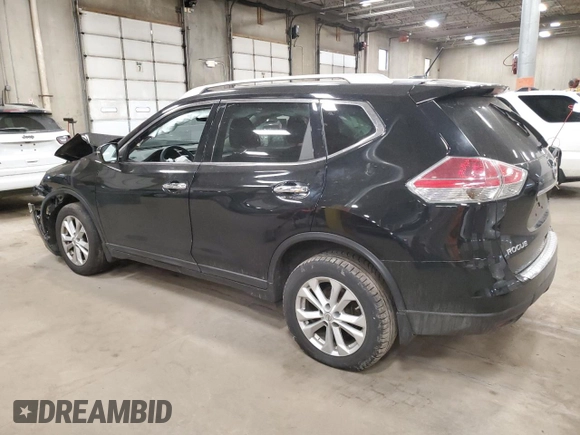 2014 Nissan Rogue SV with VIN 5N1AT2MV5EC852729, listed as a Copart auction lot 50145645 with 267,798 mi miles and Salvage Title. Bid and sale history available at carsss.com. Image 2.
