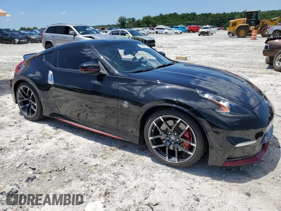 2016 Nissan 370Z NISMO Tech with VIN JN1AZ4EH2GM935087, listed as a Copart auction lot 58222714 with 41,088 mi miles and Salvage Title. Bid and sale history available at carsss.com. Image 4.