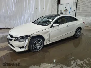 2015 Mercedes-Benz E-Class E 400 with VIN WDDKJ6HB2FF300875, listed as a Copart auction lot 66102394 with 0 mi miles and Salvage Title. Bid and sale history available at carsss.com. Image 1.