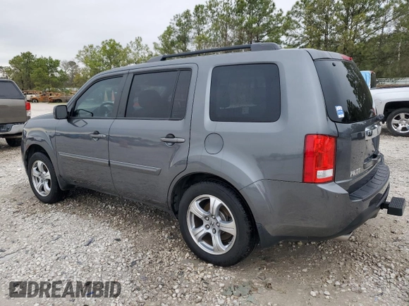 2012 Honda Pilot EX-L with VIN 5FNYF3H50CB025876, listed as a Copart auction lot 45342305 with 166,946 mi miles and Clean Title. Bid and sale history available at DreamBid. Image 2.