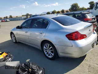 2008 Infiniti G35 with VIN JNKBV61E68M215778, listed as a Copart auction lot 75065994 with 128,481 mi miles and Salvage Title. Bid and sale history available at DreamBid. Image 2.