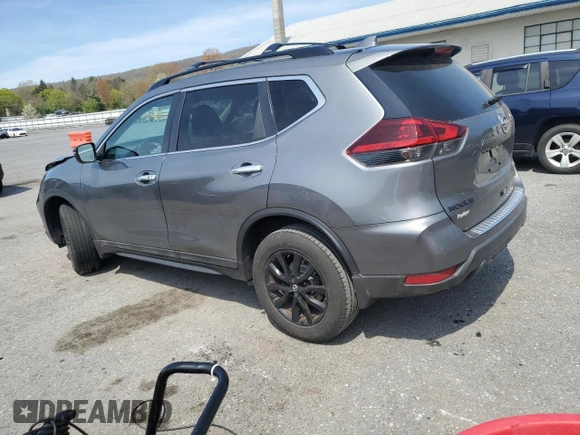 2018 Nissan Rogue SV with VIN 5N1AT2MV8JC725841, listed as a Copart auction lot 54369105 with 113,047 mi miles and Salvage Title. Bid and sale history available at DreamBid. Image 2.