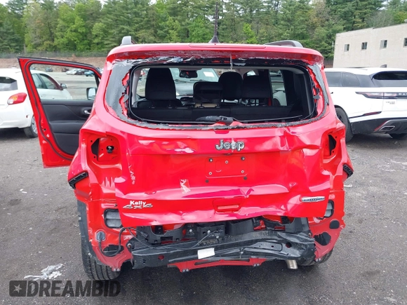 2022 Jeep Renegade Latitude with VIN ZACNJDB19NPN81559, listed as a IAAI auction lot 42329989 with 36,713 mi miles and . Bid and sale history available at DreamBid. Image 6.