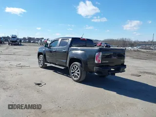 2019 GMC Canyon 4WD Denali with VIN 1GTG6EEN5K1135003, listed as a IAAI auction lot 41599314 with 108,087 mi miles. Bid and sale history available at carsss.com. Image 3.