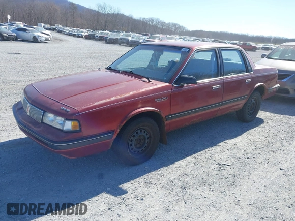 1992 Oldsmobile Cutlass Ciera with VIN 1G3AL54NXN6305928, listed as a IAAI auction lot 41818941 with 107,572 mi miles and . Bid and sale history available at DreamBid. Image 2.