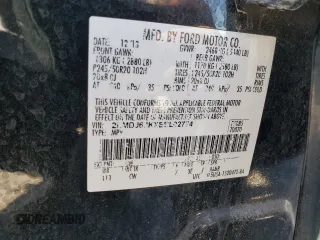 2014 Lincoln MKX with VIN 2LMDJ6JKXEBL02774, listed as a Copart auction lot 76390634 with 110,113 mi miles and Salvage Title. Bid and sale history available at DreamBid. Image 12.