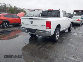 2018 Ram 1500 Big Horn with VIN 1C6RR7LG0JS134793, listed as a IAAI auction lot 41317649 with 106,237 mi miles. Bid and sale history available at carsss.com. Image 4.
