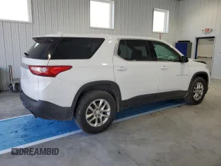 2020 Chevrolet Traverse LS with VIN 1GNERFKW8LJ314419, listed as a Copart auction lot 53646665 with 67,630 mi miles and Salvage Title. Bid and sale history available at carsss.com. Image 3.