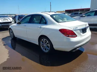 2017 Mercedes-Benz C-Class C 300 with VIN 55SWF4JB7HU181691, listed as a IAAI auction lot 41548607 with 72,613 mi miles. Bid and sale history available at carsss.com. Image 3.