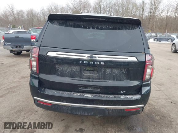 2021 Chevrolet Tahoe LT z VIN 1GNSKNKD2MR444988, wystawiony jako IAAI lot #41372873 z przebiegiem 45 731 mil mil oraz . Historia ofert i sprzedaży dostępna na DreamBid. Obrazek 16.