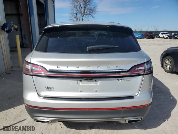 2019 Lincoln Nautilus Reserve with VIN 2LMPJ8LP0KBL30404, listed as a Copart auction lot 47971795 with 70,645 mi miles and Salvage Title. Bid and sale history available at carsss.com. Image 6.