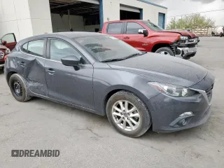 2016 Mazda 3 i Touring with VIN 3MZBM1M71GM329594, listed as a Copart auction lot 62305645 with 92,690 mi miles and Salvage title. Bid and sale history available at DreamBid. Image 4.