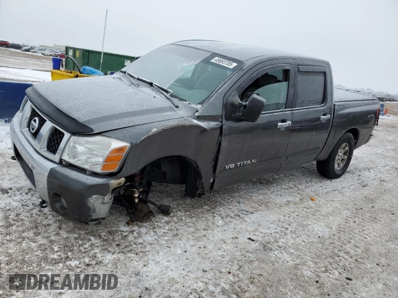 2007 Nissan Titan LE with VIN 1N6AA07B97N234446, listed as a Copart auction lot 45693705 with 119,409 mi miles and Salvage title. Bid and sale history available at DreamBid. Image 1.