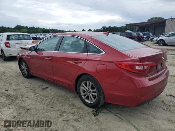 2017 Hyundai Sonata SE with VIN 5NPE24AF0HH490402, listed as a Copart auction lot 54219144 with 165,007 mi miles and Non Repairable. Bid and sale history available at DreamBid. Image 2.