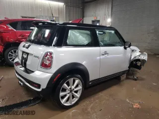 2013 MINI Cooper Hardtop S with VIN WMWSV3C5XDT479189, listed as a Copart auction lot 50366655 with 112,845 mi miles and Salvage Title. Bid and sale history available at carsss.com. Image 3.