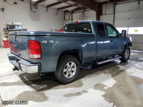 2011 GMC Sierra 1500 SLE with VIN 1GTR2VE33BZ431514, listed as a Copart auction lot 52007065 with 155,285 mi miles and Salvage Title. Bid and sale history available at carsss.com. Image 3.