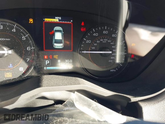 2019 Subaru Crosstrek Premium with VIN JF2GTAEC9KH342339, listed as a IAAI auction lot 41933808 with 26,236 mi miles and . Bid and sale history available at DreamBid. Image 7.