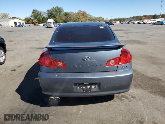 2006 Infiniti G35 with VIN JNKCV51F86M611859, listed as a Copart auction lot 74530294 with 138,029 mi miles and Salvage Title. Bid and sale history available at DreamBid. Image 6.
