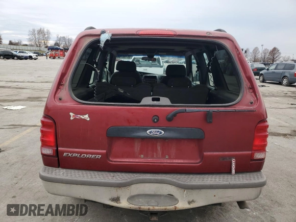 2001 Ford Explorer Sport with VIN 1FMYU70E71UC62227, listed as a Copart auction lot 86190794 with 253,485 mi miles and Salvage title. Bid and sale history available at DreamBid. Image 6.