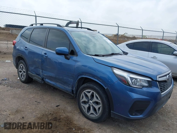 2019 Subaru Forester Premium with VIN JF2SKAEC3KH538077, listed as a IAAI auction lot 41903407 with 64,694 mi miles. Bid and sale history available at carsss.com. Image 1.