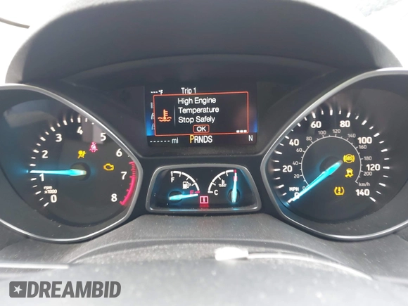 2017 Ford Escape SE with VIN 1FMCU9GD5HUC17297, listed as a IAAI auction lot 41880013 with 57,737 mi miles and . Bid and sale history available at DreamBid. Image 7.