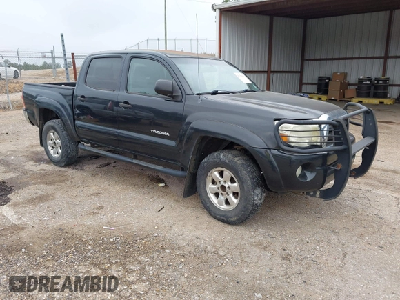2008 Toyota Tacoma PreRunner with VIN 3TMJU62NX8M070697, listed as a IAAI auction lot 41781617 with 251,414 mi miles and . Bid and sale history available at DreamBid. Image 1.