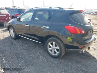 2010 Nissan Murano SL with VIN JN8AZ1MW5AW129787, listed as a IAAI auction lot 41799137 with 196,302 mi miles. Bid and sale history available at carsss.com. Image 3.