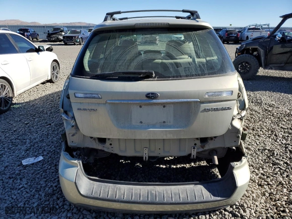 2007 Subaru Legacy Wagon Outback with VIN 4S4BP61C877331437, listed as a Copart auction lot 88177745 with 157,898 mi miles and Salvage Title. Bid and sale history available at carsss.com. Image 6.