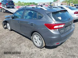 2018 Subaru Impreza Premium with VIN 4S3GTAD62J3750705, listed as a IAAI auction lot 42209876 with 104,375 mi miles and . Bid and sale history available at DreamBid. Image 3.