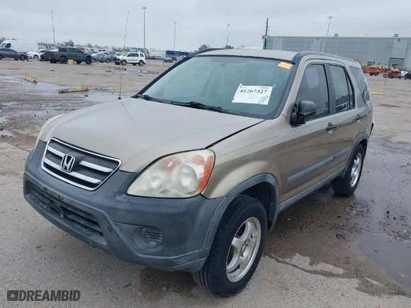 2006 Honda CR-V LX with VIN SHSRD68576U409145, listed as a IAAI auction lot 41267327 with 168,081 mi miles. Bid and sale history available at carsss.com. Image 2.