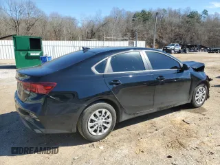 2024 Kia Forte LX with VIN 3KPF24AD4RE749515, listed as a Copart auction lot 47303425 with 20,461 mi miles and Salvage Title. Bid and sale history available at carsss.com. Image 3.