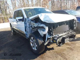 2021 Ford F-150 XL with VIN 1FTFW1E86MFA07549, listed as a IAAI auction lot 41174378 with 149,822 mi miles. Bid and sale history available at carsss.com. Image 1.