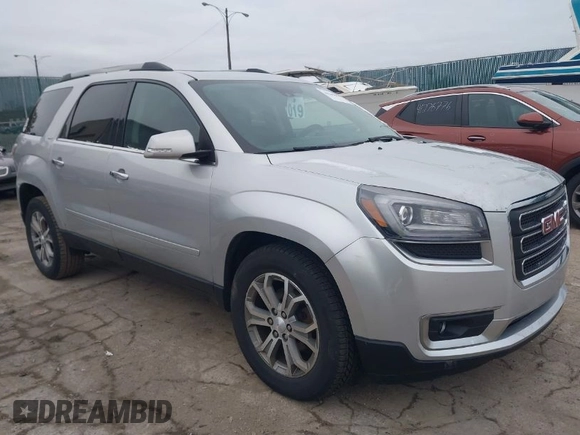 2015 GMC Acadia SLT with VIN 1GKKVRKD9FJ146693, listed as a IAAI auction lot 41241251 with 179,216 mi miles. Bid and sale history available at carsss.com. Image 1.