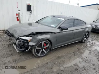 2023 Audi A5 Sportback S line Premium Plus with VIN WAUFACF50PA068392, listed as a Copart auction lot 47787755 with 18,672 mi miles and Salvage Title. Bid and sale history available at carsss.com. Image 1.