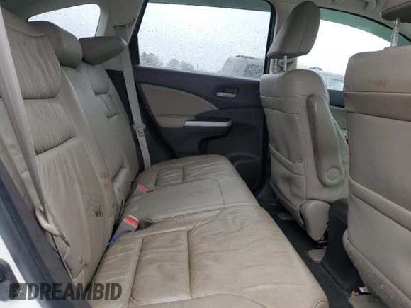 2012 Honda CR-V EX-L with VIN 5J6RM4H75CL051253, listed as a Copart auction lot 47204915 with 0 mi miles and Salvage Title. Bid and sale history available at carsss.com. Image 11.