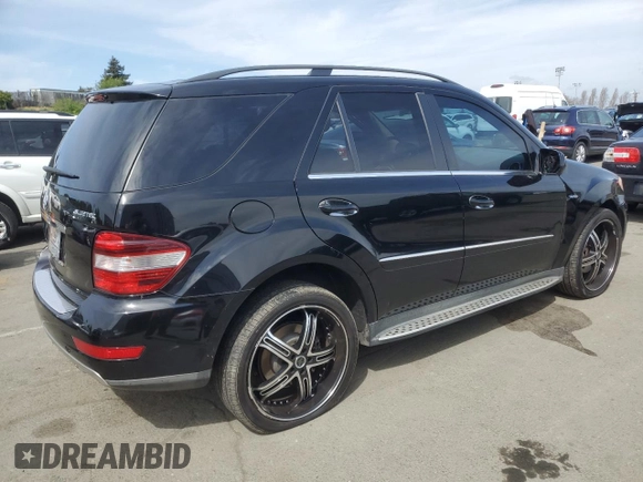2010 Mercedes-Benz M 350 with VIN 4JGBB2FB5AA596950, listed as a Copart auction lot 49839855 with 159,230 mi miles and Salvage Title. Bid and sale history available at DreamBid. Image 3.