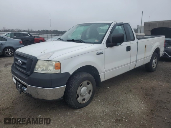2008 Ford F-150 XL with VIN 1FTRF12298KB29848, listed as a Copart auction lot 84317654 with 252,162 mi miles and Clean Title. Bid and sale history available at carsss.com. Image 1.