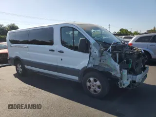 2018 Ford Transit Passenger XL z VIN 1FBZX2YM8JKA97299, wystawiony jako Copart lot #53553115 z przebiegiem 101 532 mil mil oraz Szkoda całkowita • Salvage title. Historia ofert i sprzedaży dostępna na DreamBid. Obrazek 4.