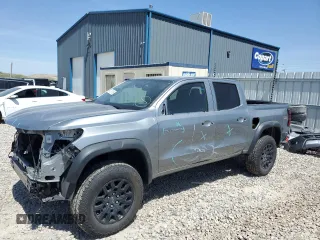 2024 Chevrolet Colorado 4WD Trail Boss with VIN 1GCPTEEKXR1281213, listed as a Copart auction lot 52971565 with 7,166 mi miles and Salvage title. Bid and sale history available at DreamBid. Image 1.