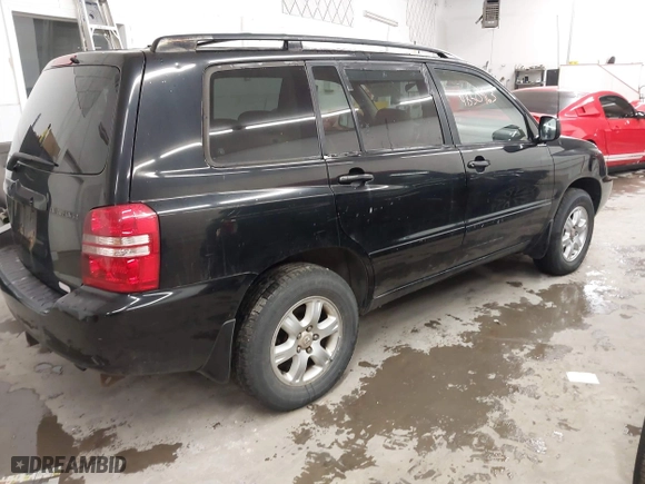 2003 Toyota Highlander with VIN JTEHF21A430142145, listed as a IAAI auction lot 41550963 with 203,682 mi miles. Bid and sale history available at carsss.com. Image 4.